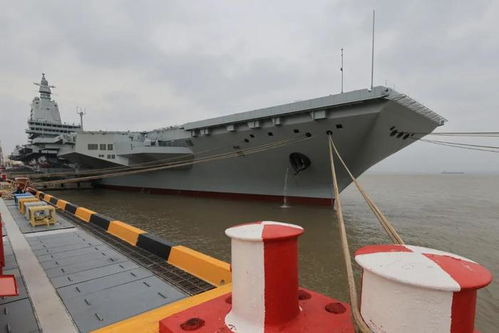 现场画面来了 福建舰今日首次海试